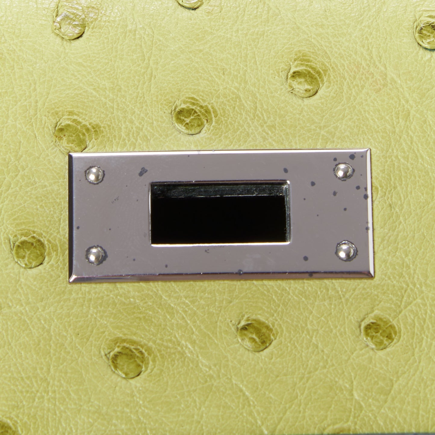 Ostrich Kelly Sellier 32 Vert Anis