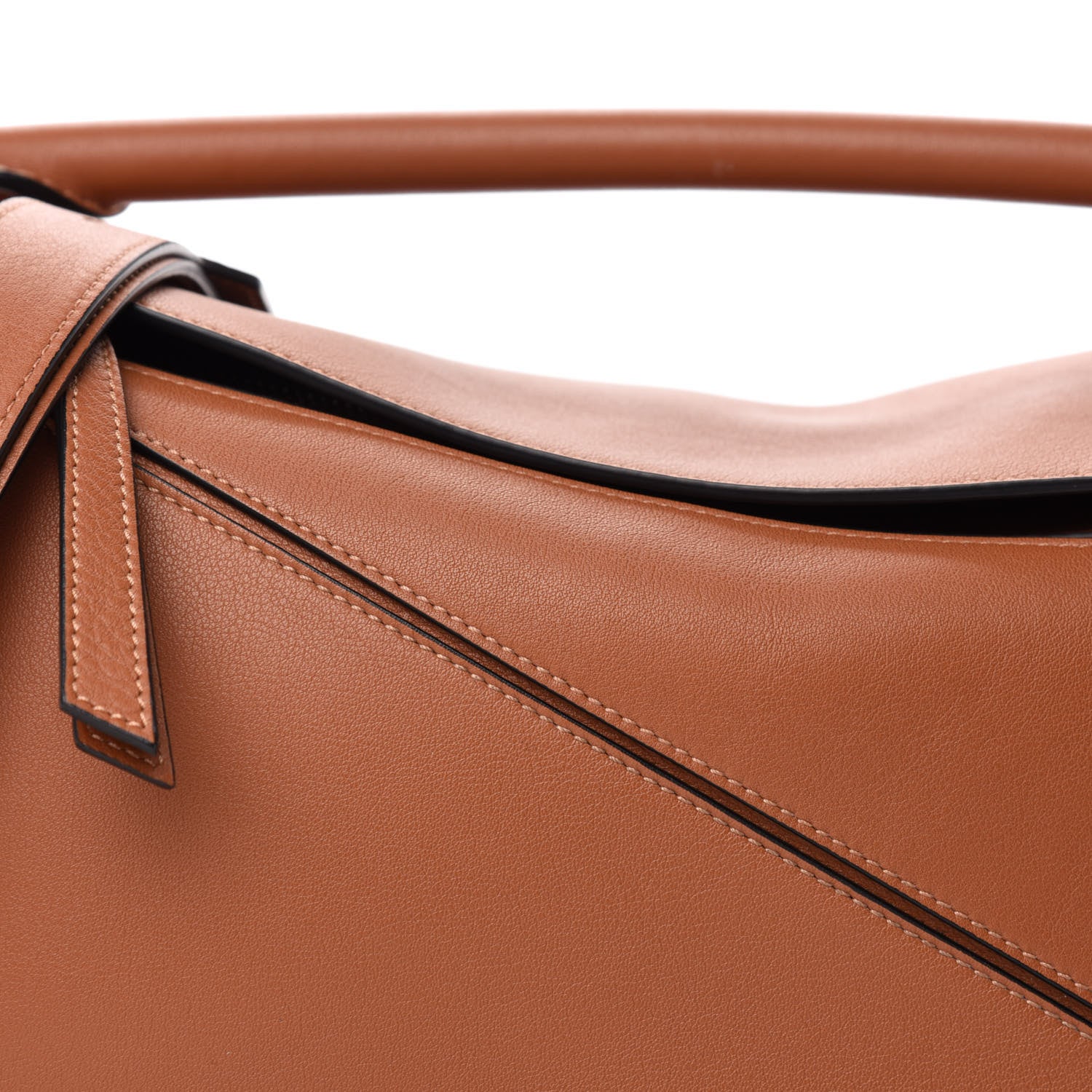 Loewe Calfskin Medium Puzzle Bag Tan 9 of 9