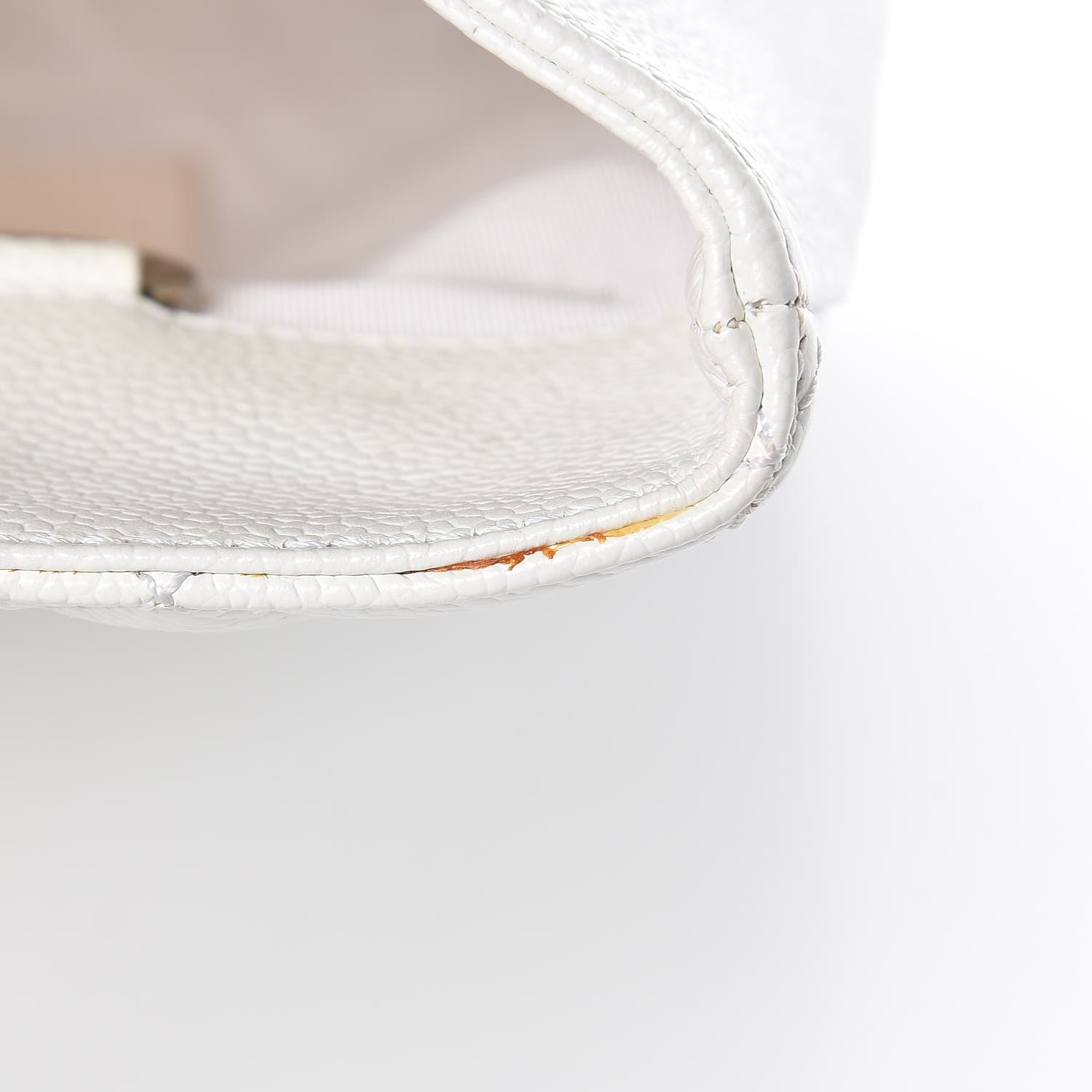 Chanel Caviar Quilted Grand Shopping Tote GST White 12 of 17