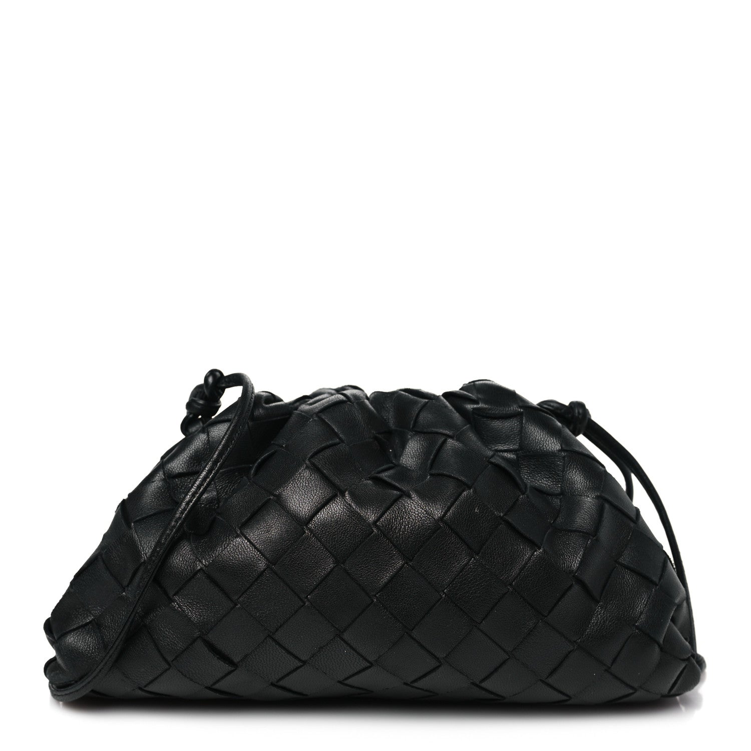 Bottega Veneta Nappa Intrecciato The Mini Pouch Black 1 of 12