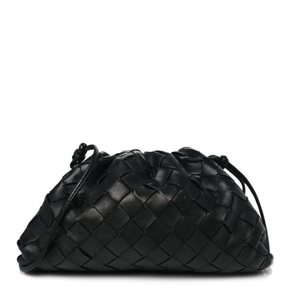 Bottega Veneta Nappa Intrecciato The Mini Pouch Black 1 of 12
