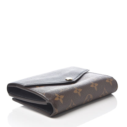Louis Vuitton Monogram Pallas Compact Wallet Black 3 of 5