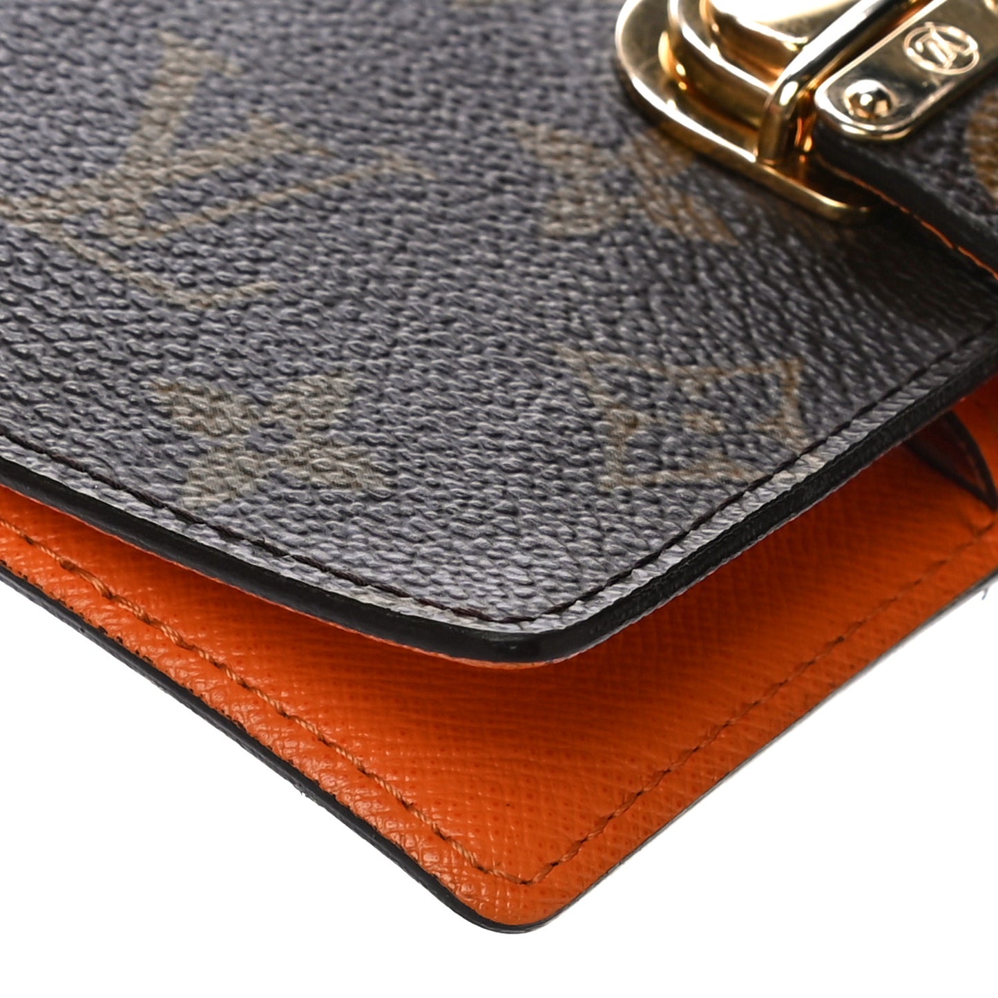 Monogram Koala Small Ring Agenda PM Orange