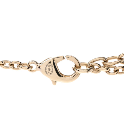 Chanel Pearl Logo Necklace Gold 4 of 4
