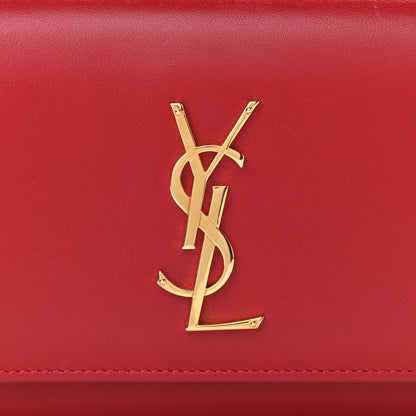 Saint Laurent Smooth Calfskin Monogram Kate Belt Bag Red 7 of 9