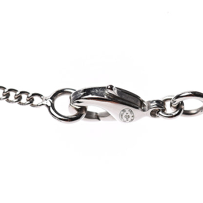 Chanel Crystal CC Necklace Silver 3 of 3