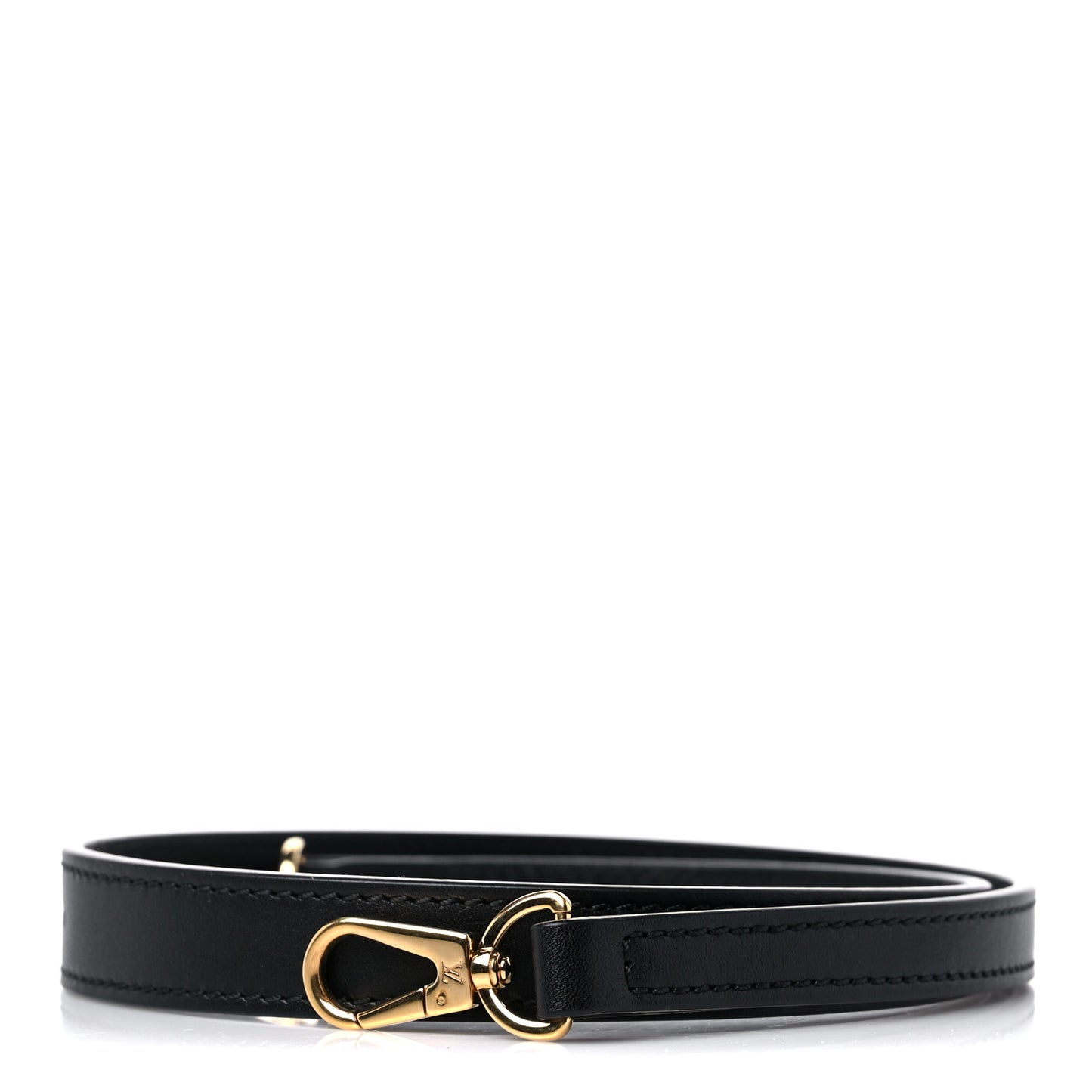 Calfskin City Steamer MM Shoulder Strap Black