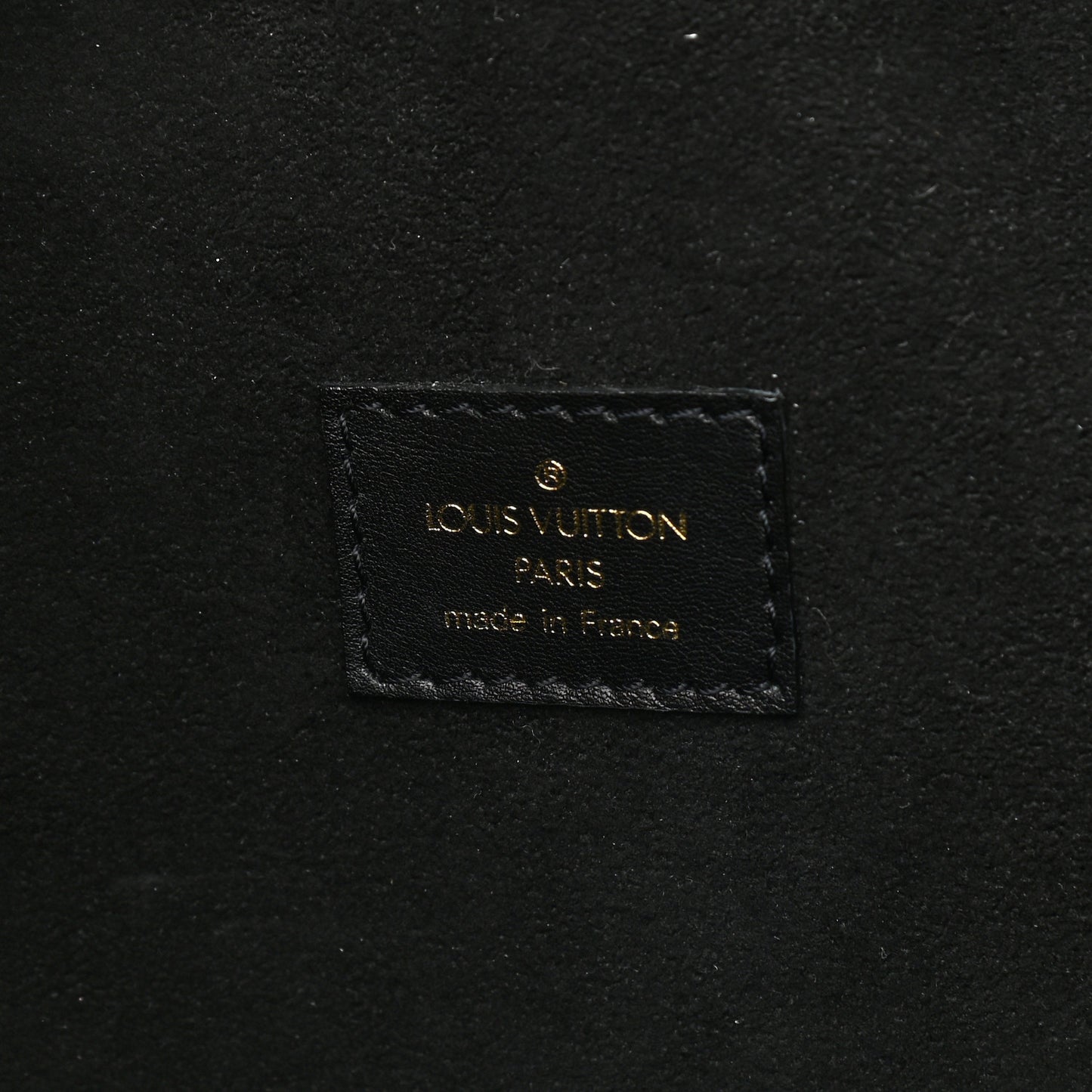 Monogram Embossed Cuir Alizee Gris
