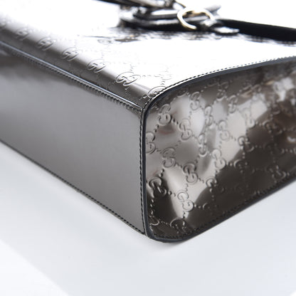 Gucci Shine Guccissima Large Emily Chain Shoulder Bag Sasso 6 of 12