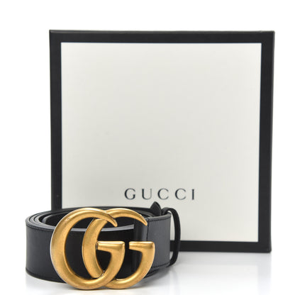 Gucci Calfskin Double G 40mm Belt 100 40 Black 5 of 5