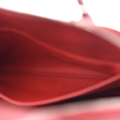 Hermes Taurillon Clemence Bolide 31 Rouge Garance 16 of 19