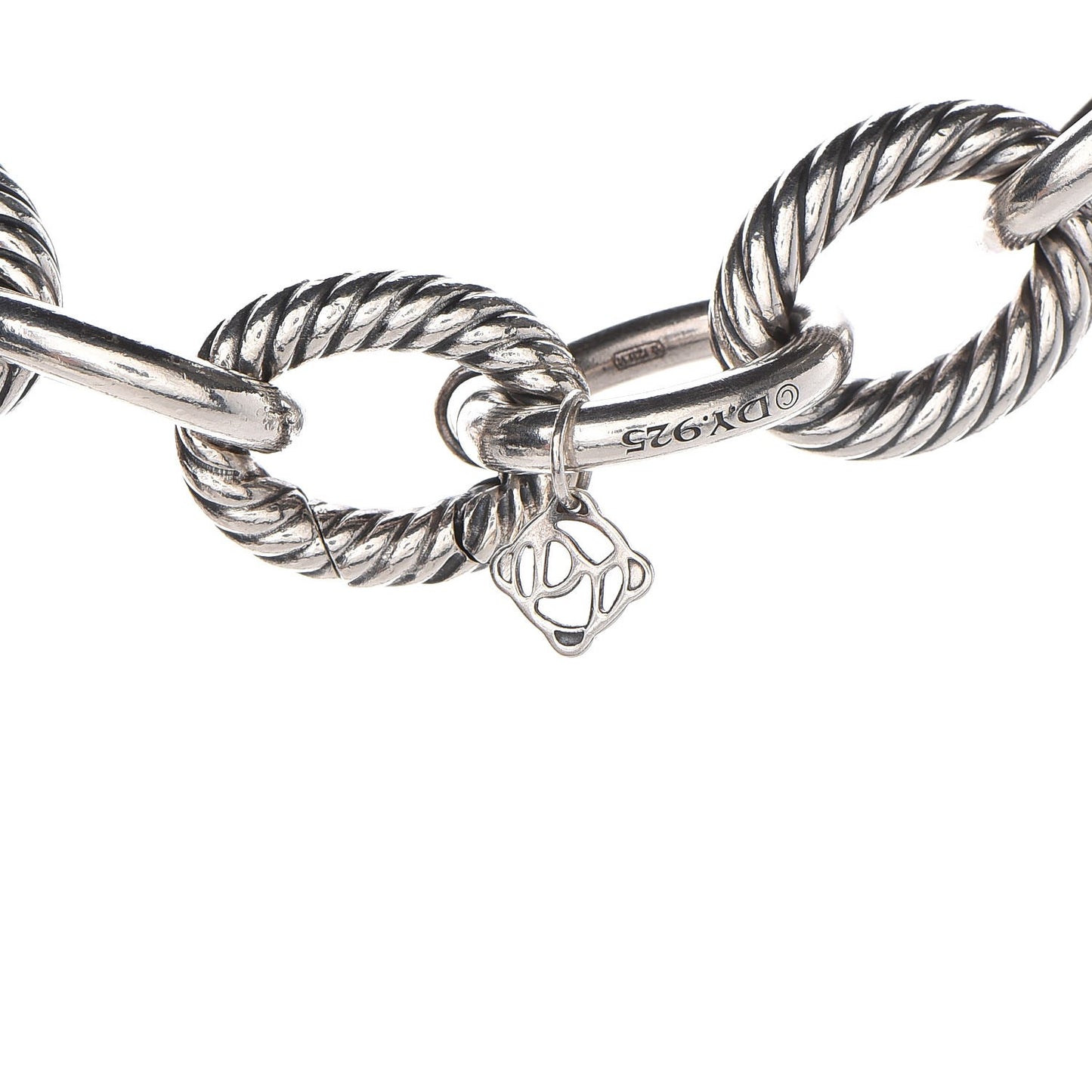Sterling Silver 16mm Large Oval Link Necklace