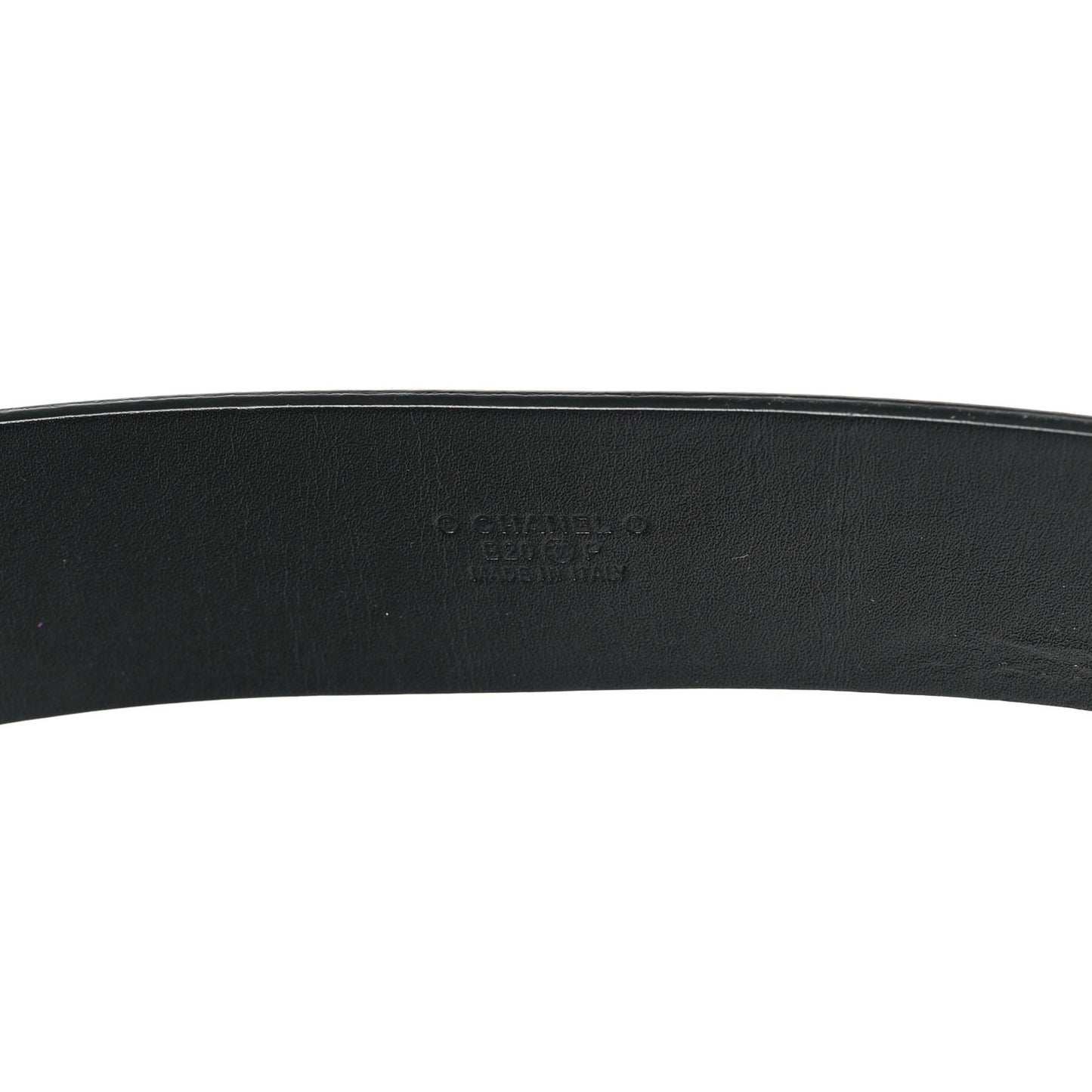Caviar CC Logo Belt 95 38 Black