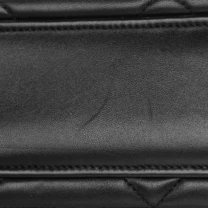 Prada Nappa Triangle Stitched Large Spectrum Bag Black 14 of 14