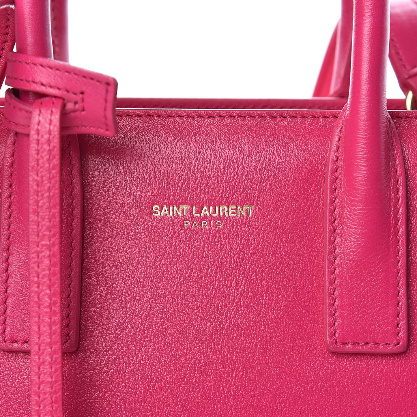 Calfskin Nano Sac De Jour Bubblegum