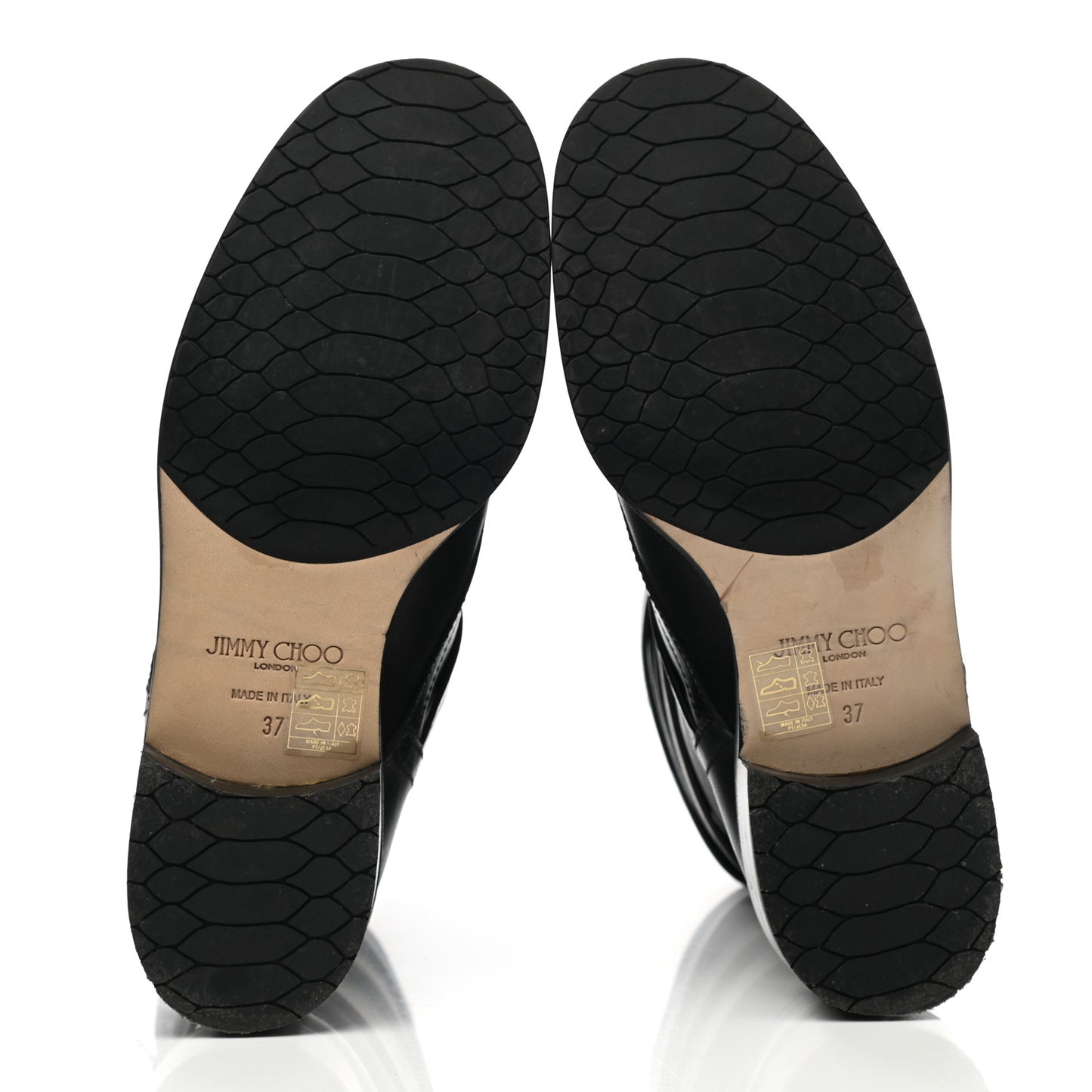 Grainy Calfskin Dalston Boots 37 Black