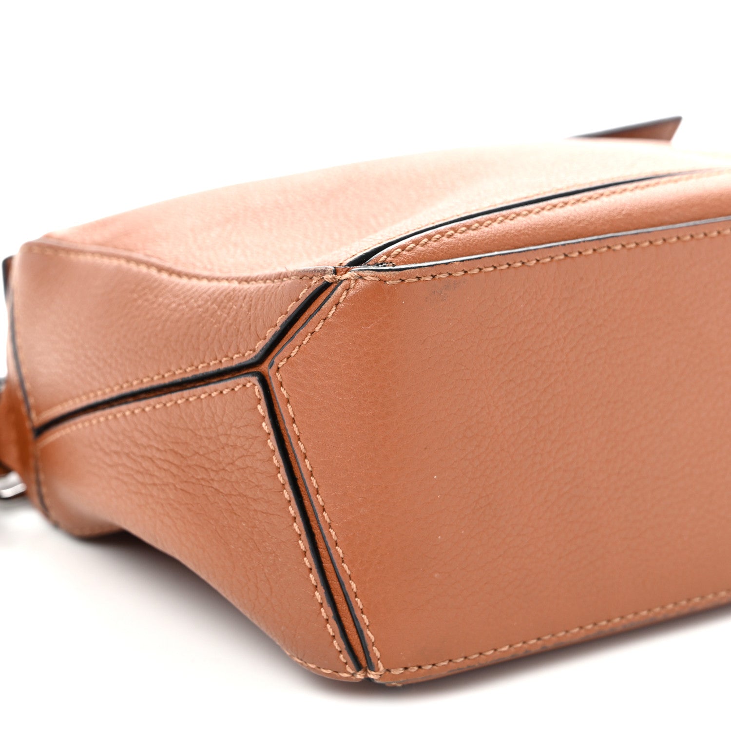 Loewe Calfskin Mini Puzzle Bag Tan 8 of 9
