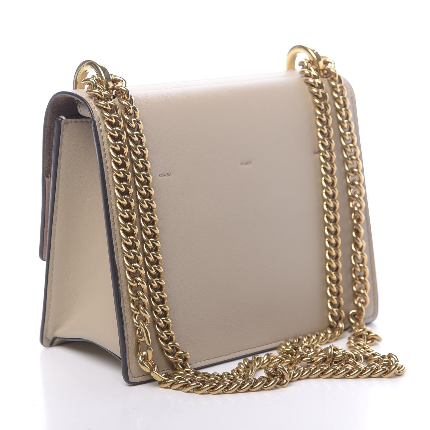 Vitello Grace Matte Small Kan U Shoulder Bag Nuvola