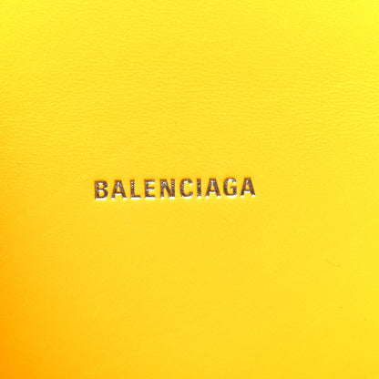 Balenciaga Shiny Box Calfskin Hourglass Top Handle Bag XS Yellow 6 of 15