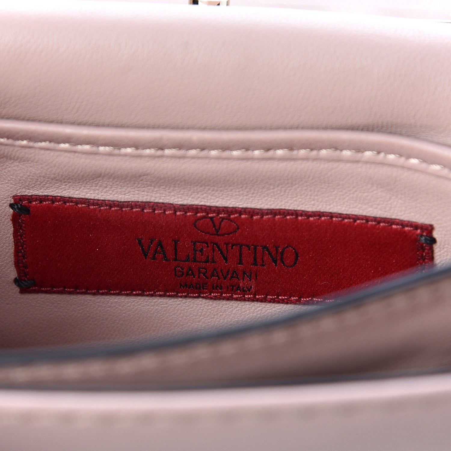 Valentino Garavani Nappa Crystal Va Va Voom Shoulder Bag Poudre 6 of 13