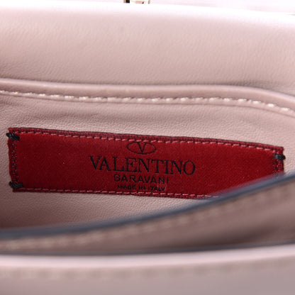 Valentino Garavani Nappa Crystal Va Va Voom Shoulder Bag Poudre 6 of 13