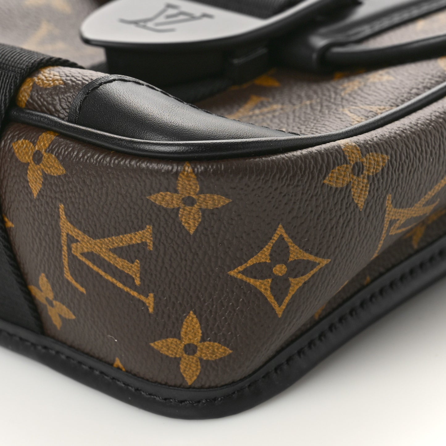 Monogram Macassar Archy Messenger PM