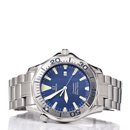 Omega Stainless Steel 41mm Seamaster Professional 300 Automatic Watch Blue 2265.80 3 of 7