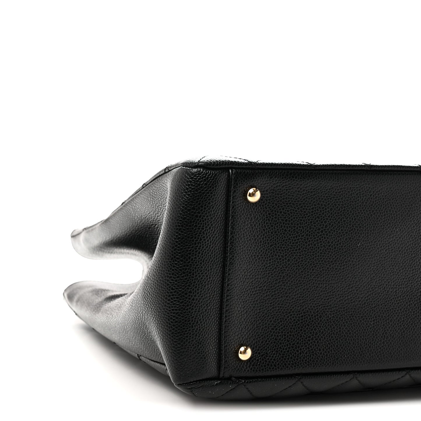 Caviar Quilted XL Grand Shopping Tote GST Black