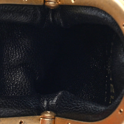 Chanel Lambskin Quilted Lipstick Case On Chain Black 5 of 9