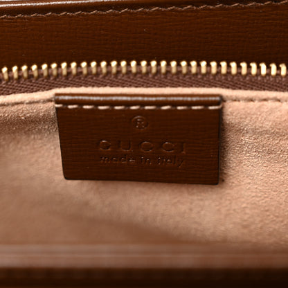 Gucci Azalea Calfskin Horsebit 1955 Shoulder Bag Brown Sugar 6 of 13