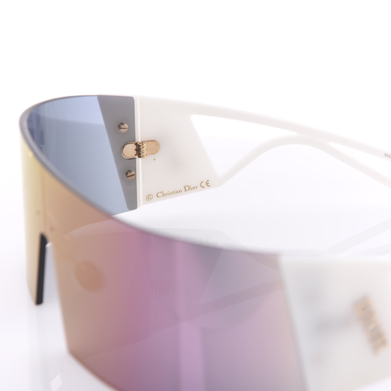 Christian Dior Acetate Mirrored KaleiDiorscopic Sunglasses Multicolor White 5 of 7