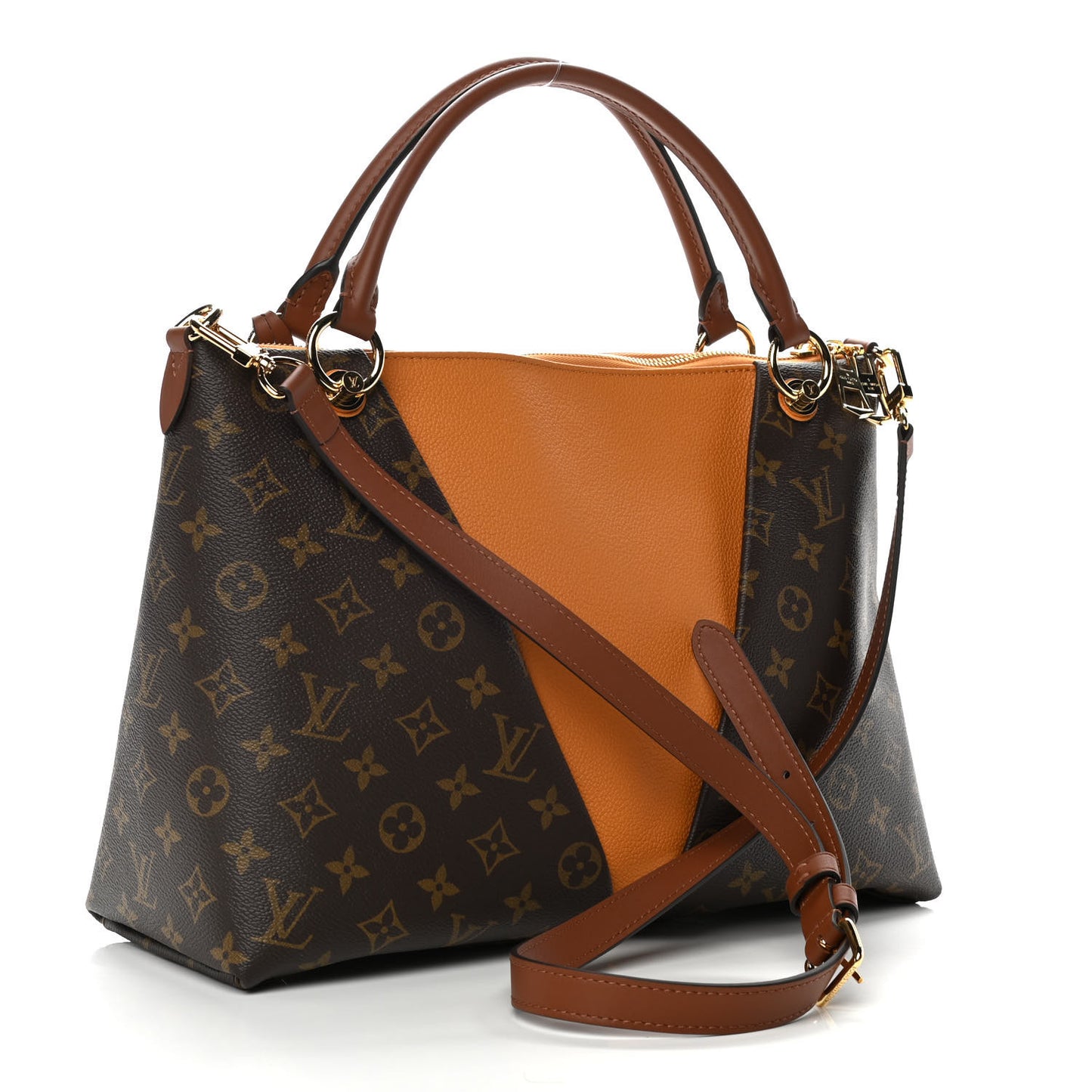 Monogram V Tote MM Safran
