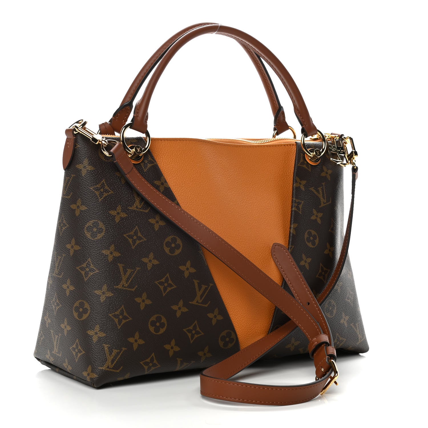 Louis Vuitton Monogram V Tote MM Safran 3 of 12