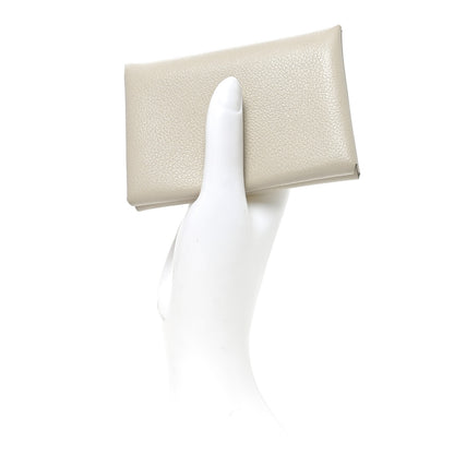 Hermes Evercolor Calvi Duo Card Case Beton 2 of 8
