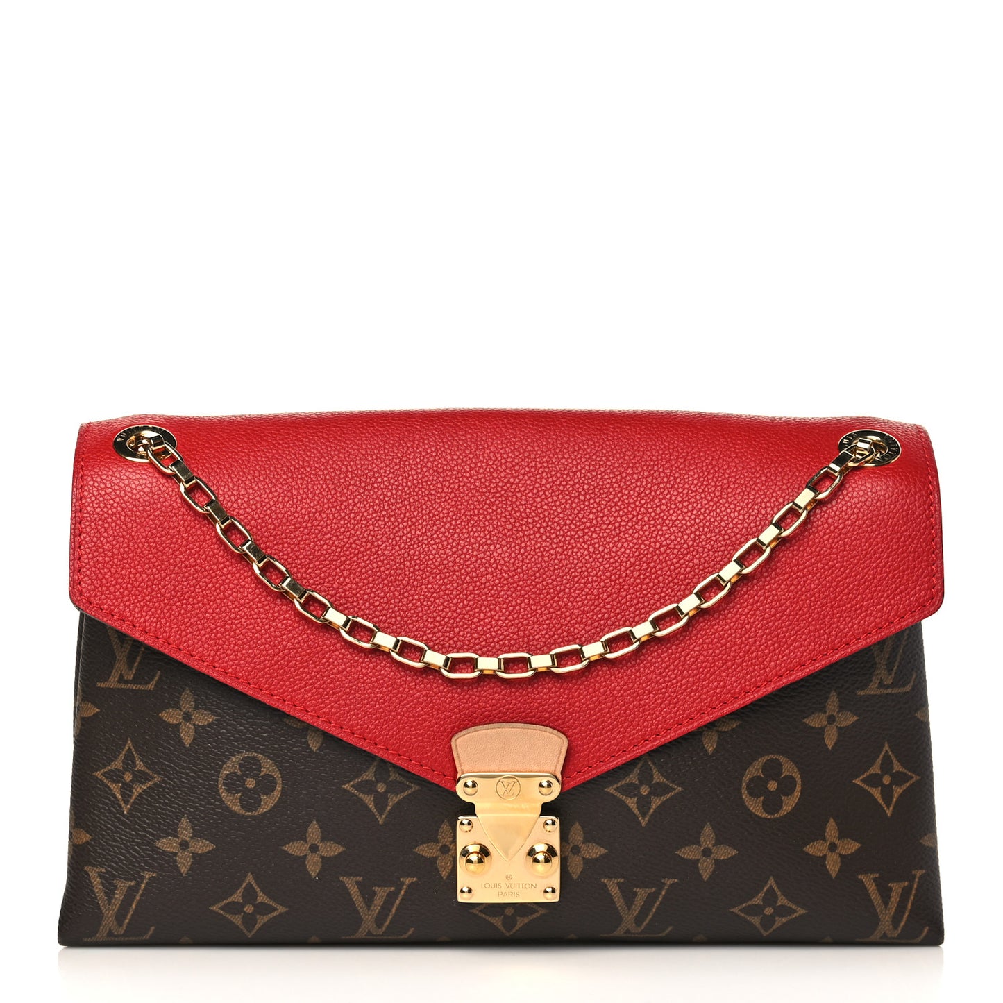 Monogram Pallas Chain Cherry