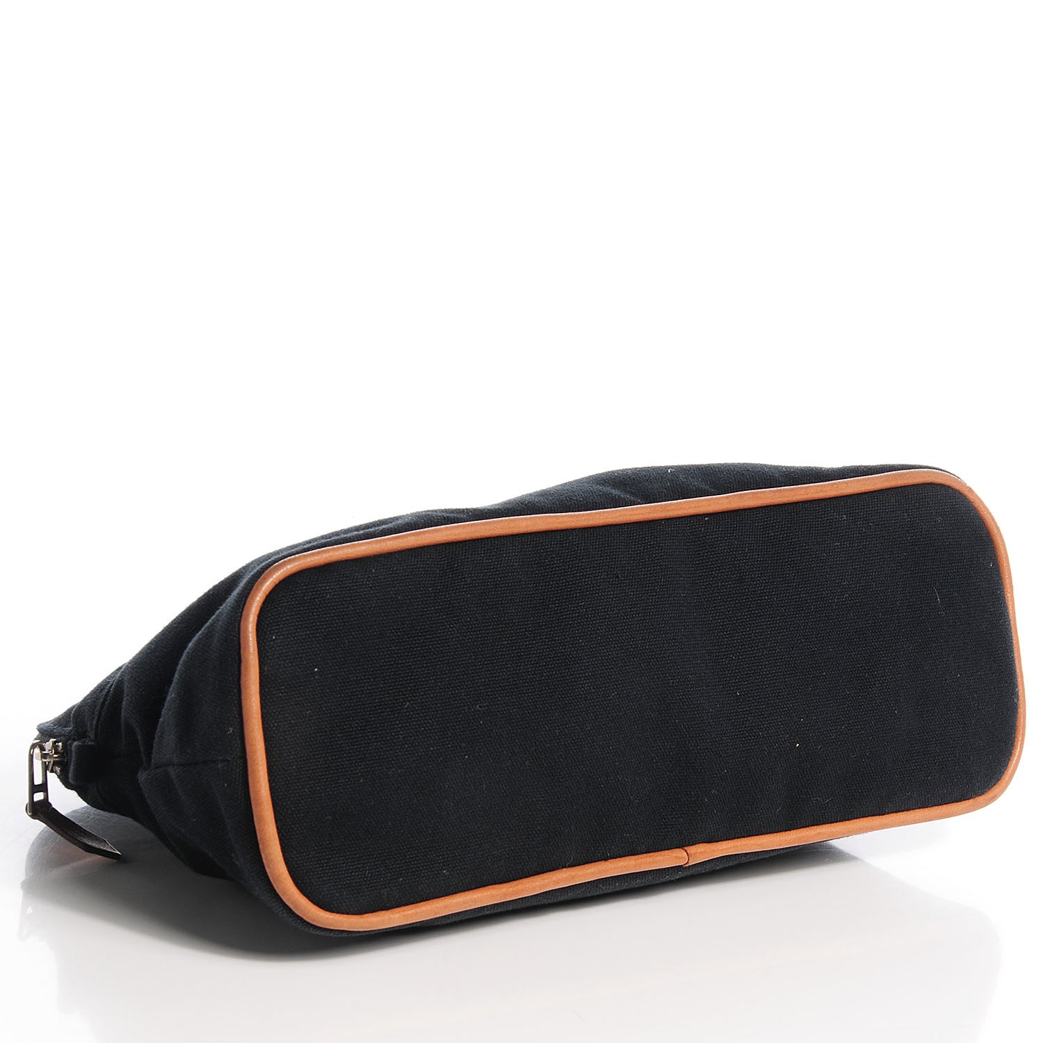 Hermes Toile Bolide Travel Cosmetic Pouch Black 4 of 10