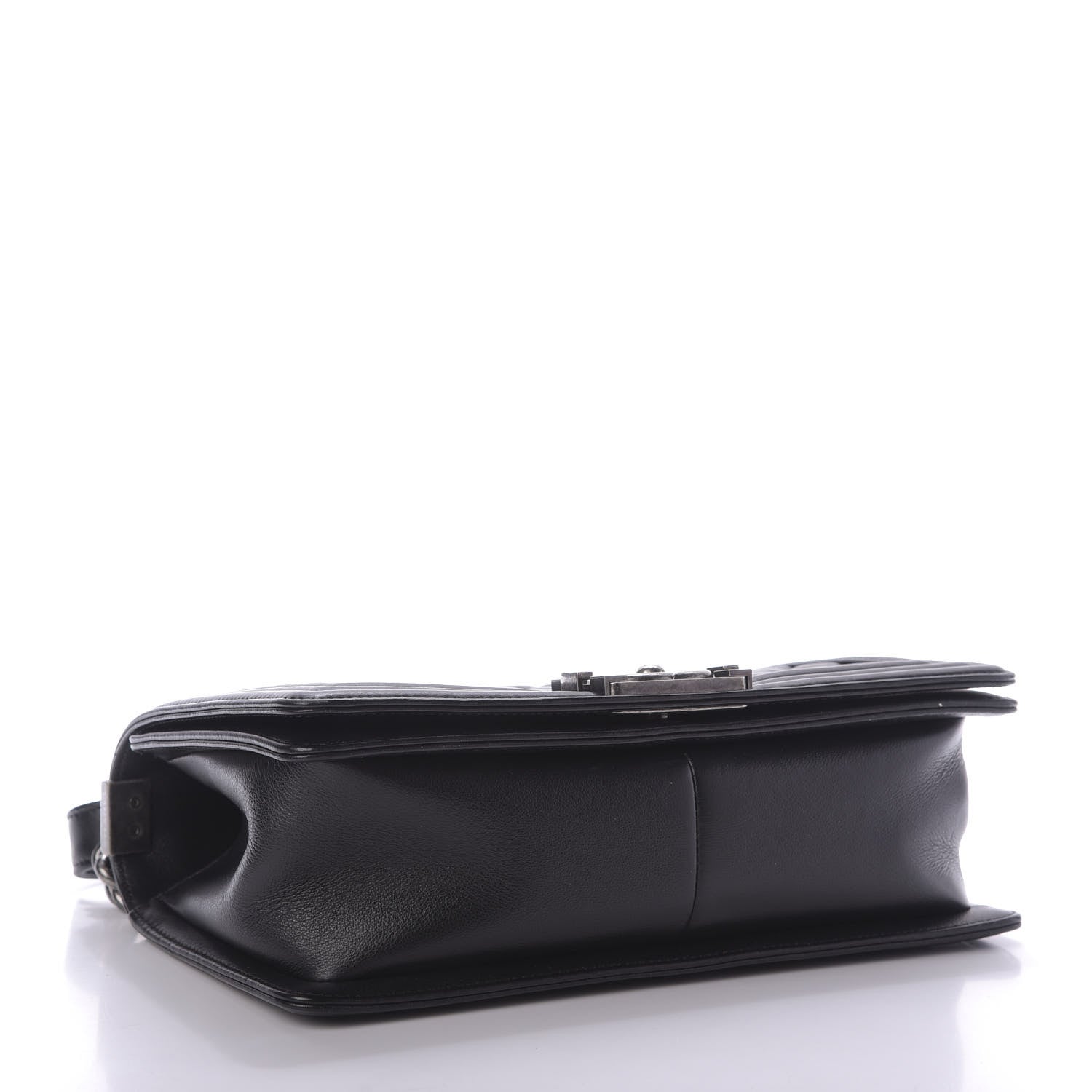 Chanel Calfskin Quilted Medium Boy Flap Black 4 of 10