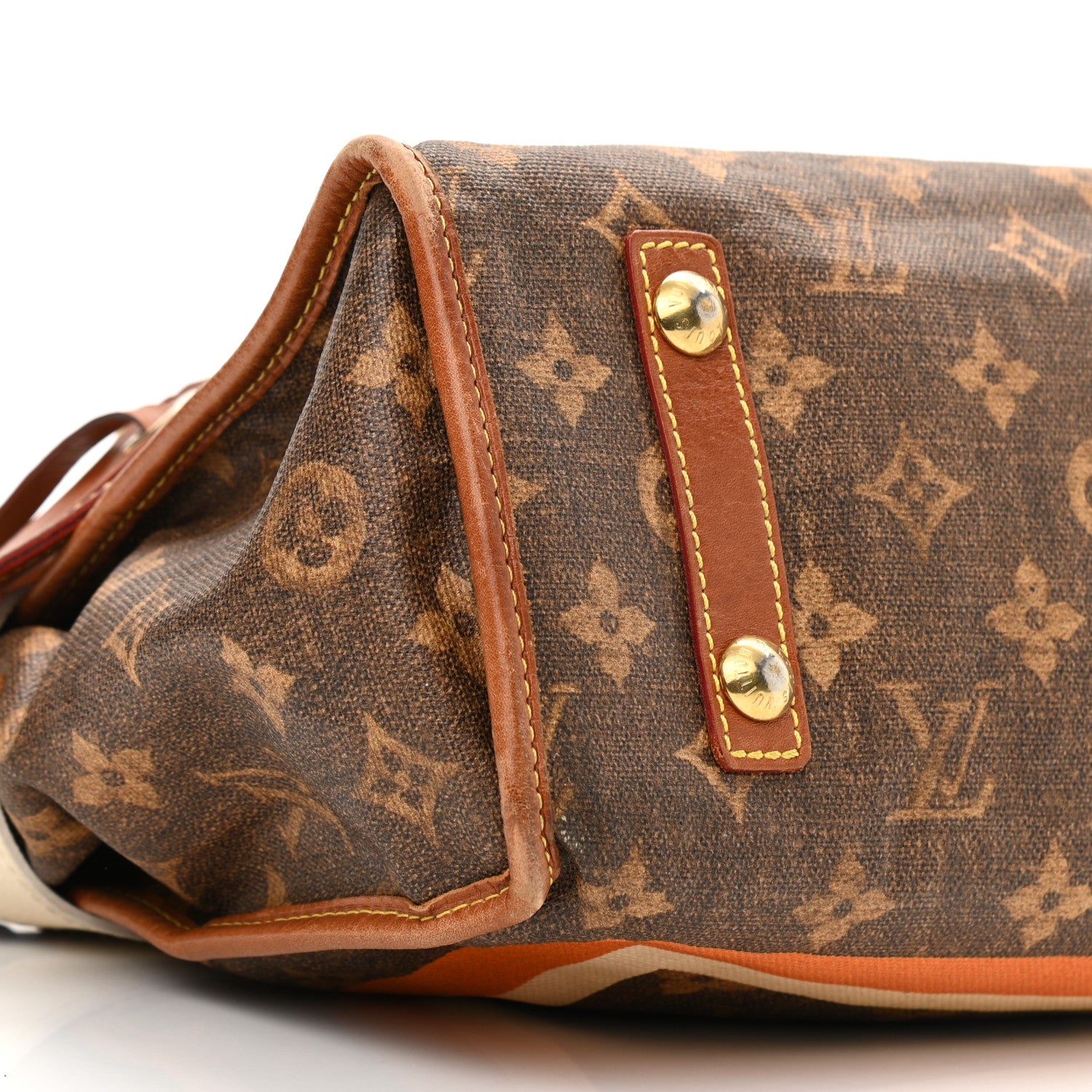 Louis Vuitton Monogram Rayures Tisse Sac PM 9 of 18