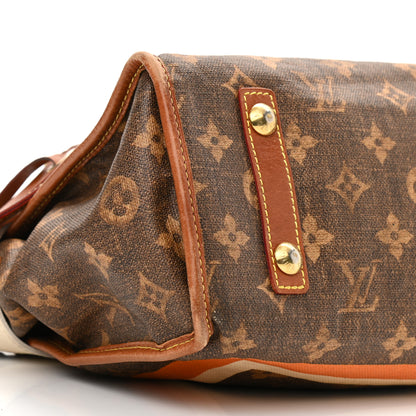 Louis Vuitton Monogram Rayures Tisse Sac PM 9 of 18