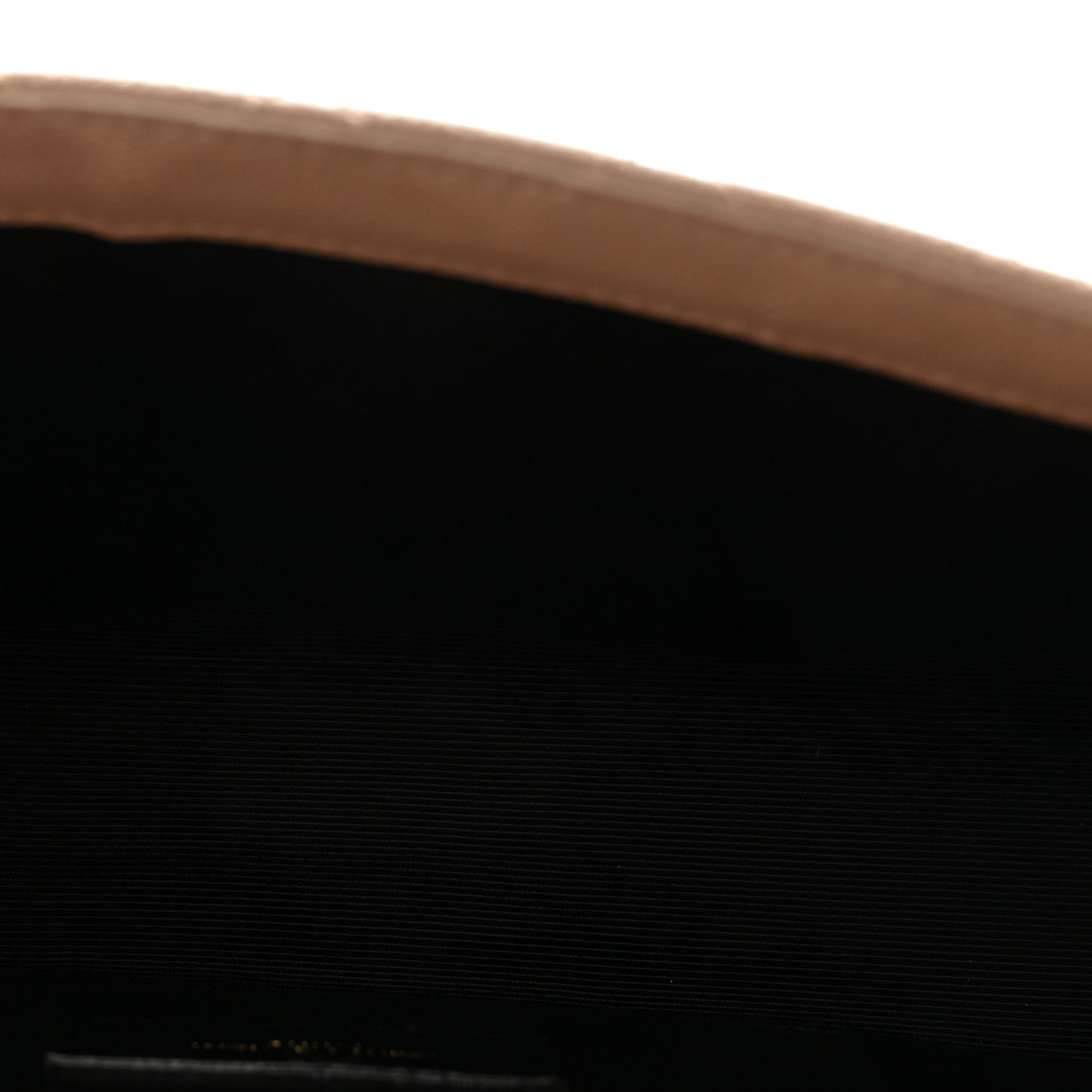 Grain De Poudre Textured Mixed Matelasse Triquilt Small Monogram Satchel Dark Beige