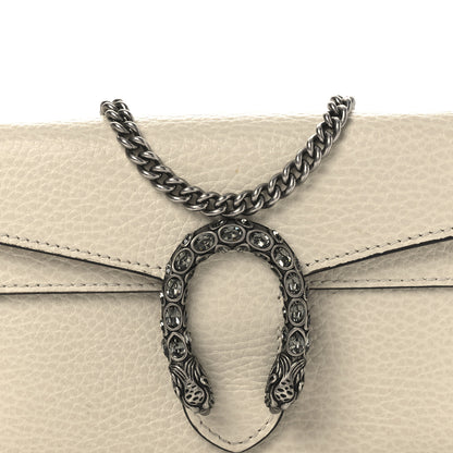 Gucci Dollar Calfskin Crystal Super Mini Dionysus Shoulder Bag Mystic White Black Diamond 7 of 9