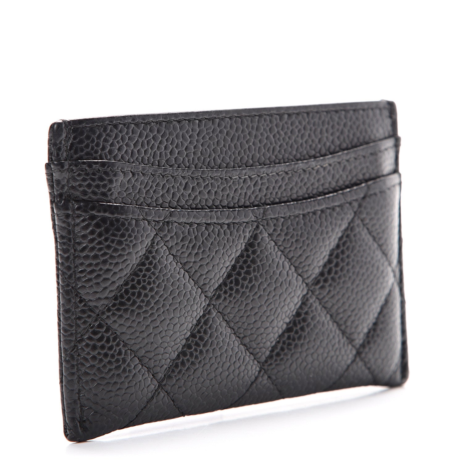 Chanel Caviar Quilted Card Holder Black 2 of 8