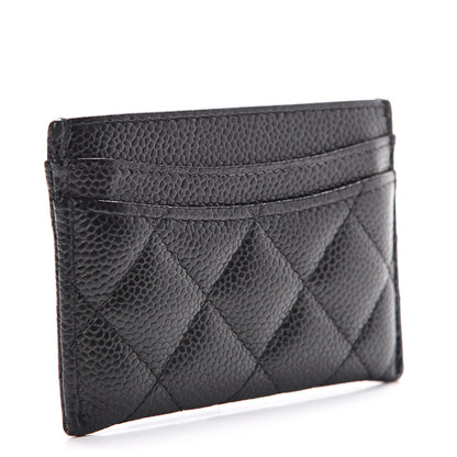 Chanel Caviar Quilted Card Holder Black 2 of 8