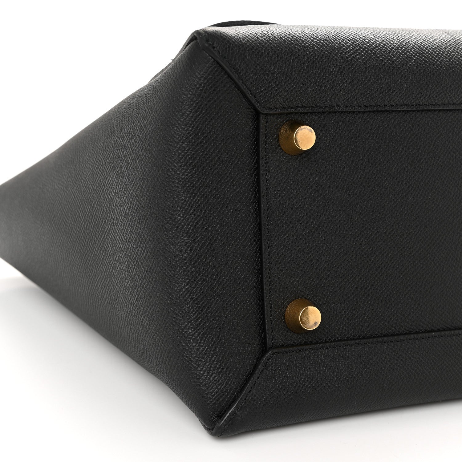 Celine Grained Calfskin Mini Belt Bag Black 9 of 10