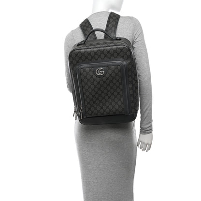 Gucci GG Supreme Monogram Ophidia Backpack Grey 3 of 10