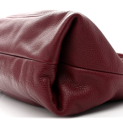 Gucci Grained Calfskin Softbit Maxi Shoulder Bag Rosso Ancora 11 of 15