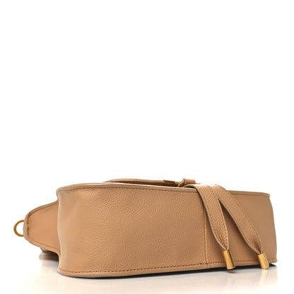 Chloe Calfskin Small Marcie Satchel Milky Brown 3 of 13