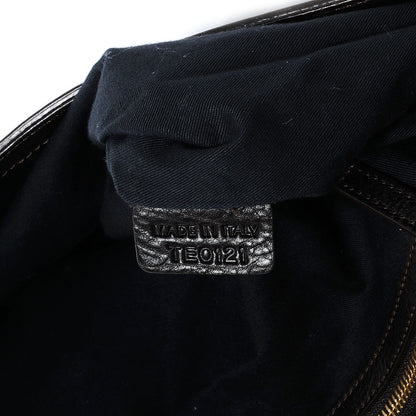 Givenchy Textured Calfskin Obsedia Clutch Black 7 of 8