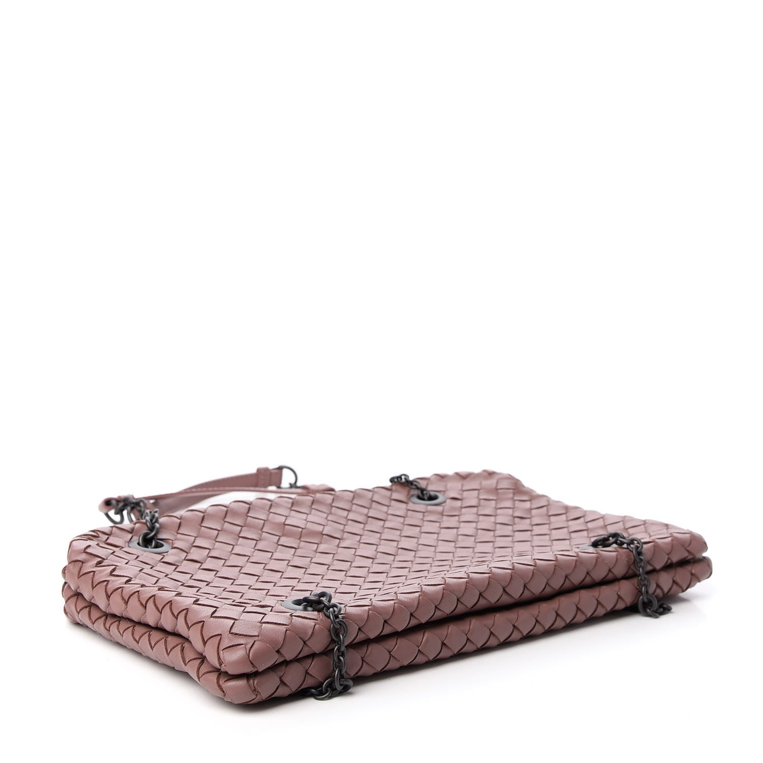 Bottega Veneta Nappa Intrecciato Duo Dusty Rose 4 of 8