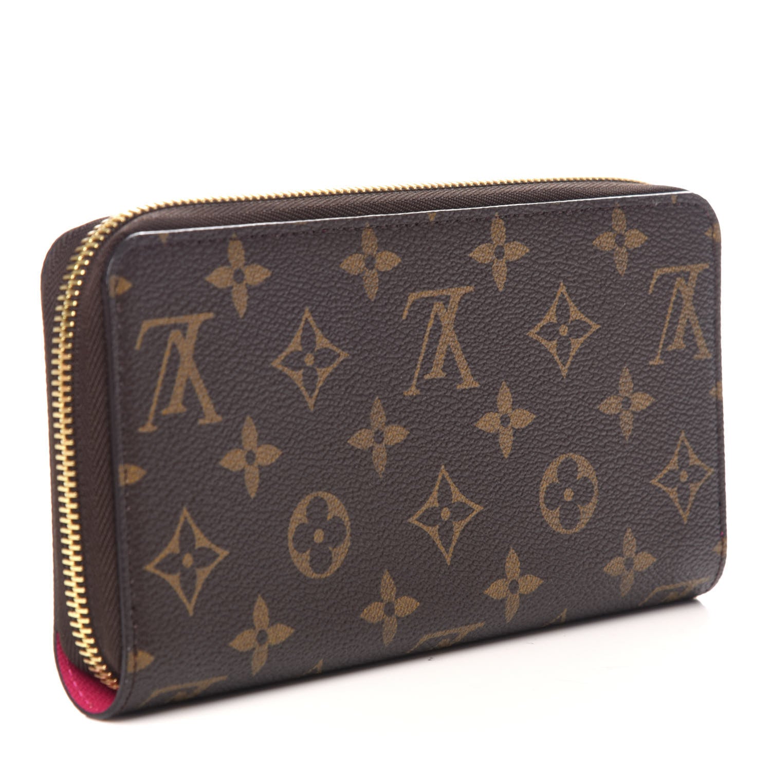 Louis Vuitton Monogram LV Love Lock Zippy Wallet 2 of 9